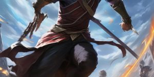 艾欧尼亚背景易能打过亚索么-艾尼亚背景能否胜亚索？缩略图